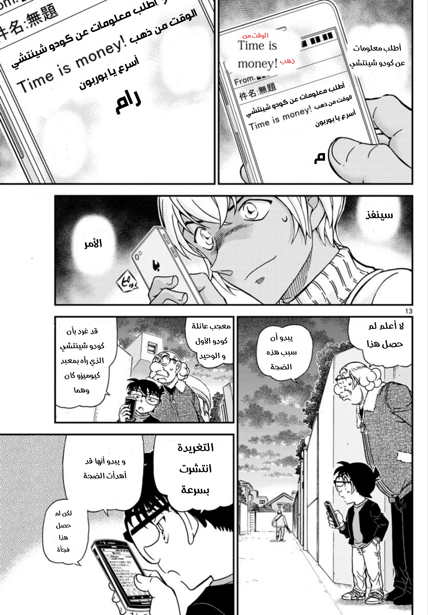 Detective Conan: Chapter 1008 - Page 13