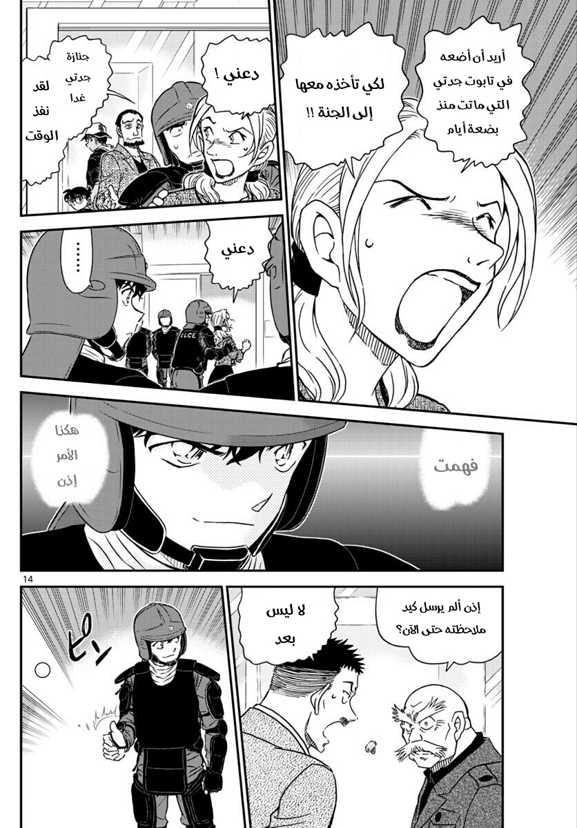Detective Conan: Chapter 1018 - Page 14