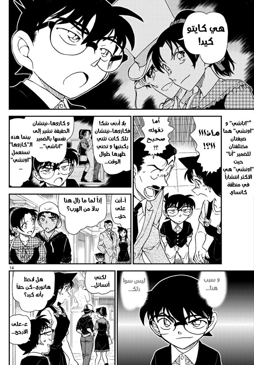 Detective Conan: Chapter 1020 - Page 14