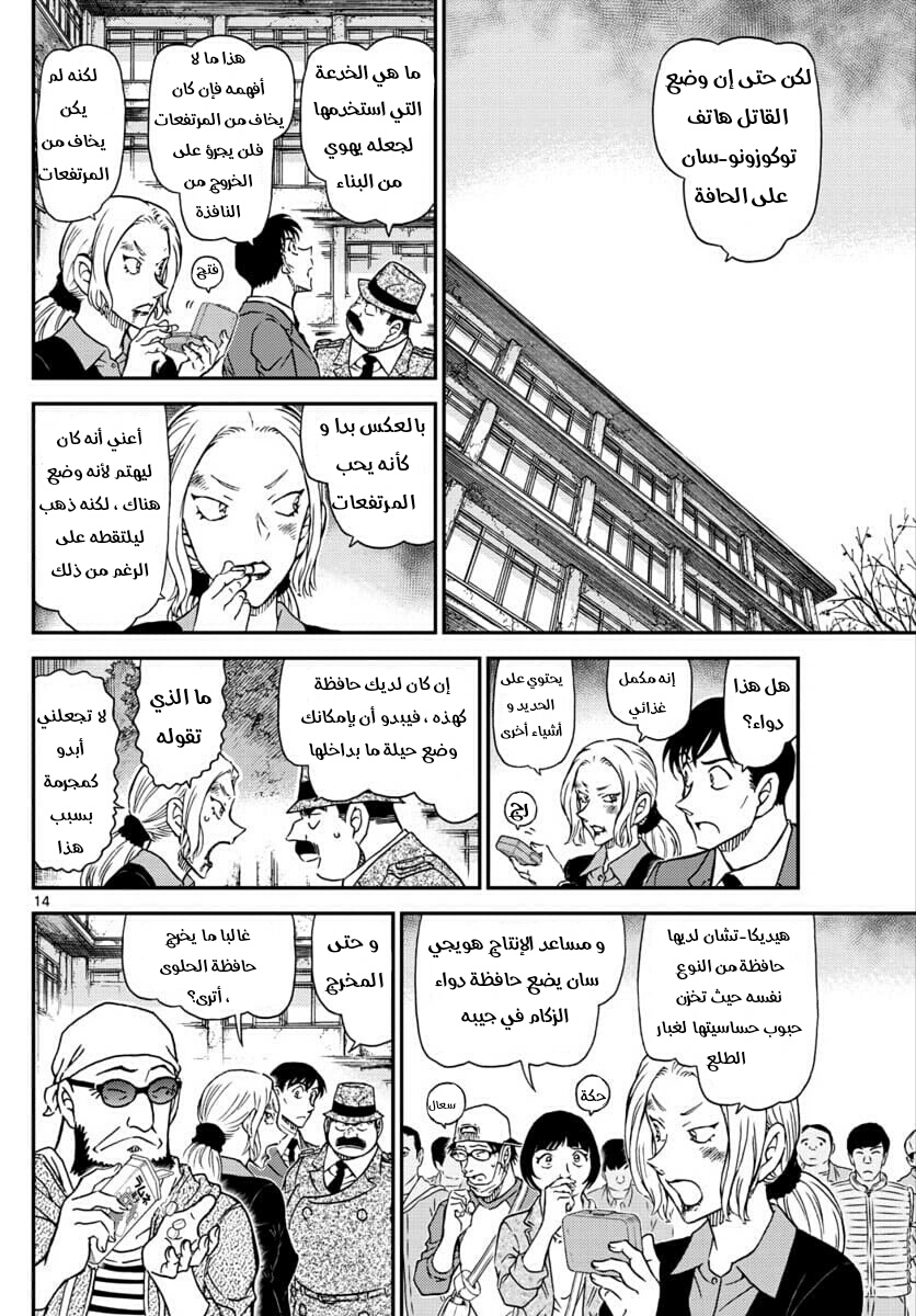 Detective Conan: Chapter 1023 - Page 14