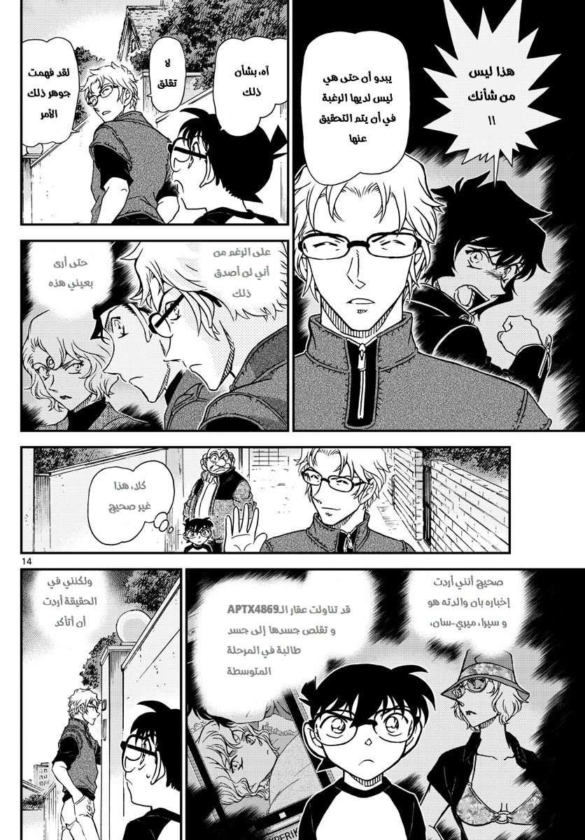Detective Conan: Chapter 1038 - Page 14