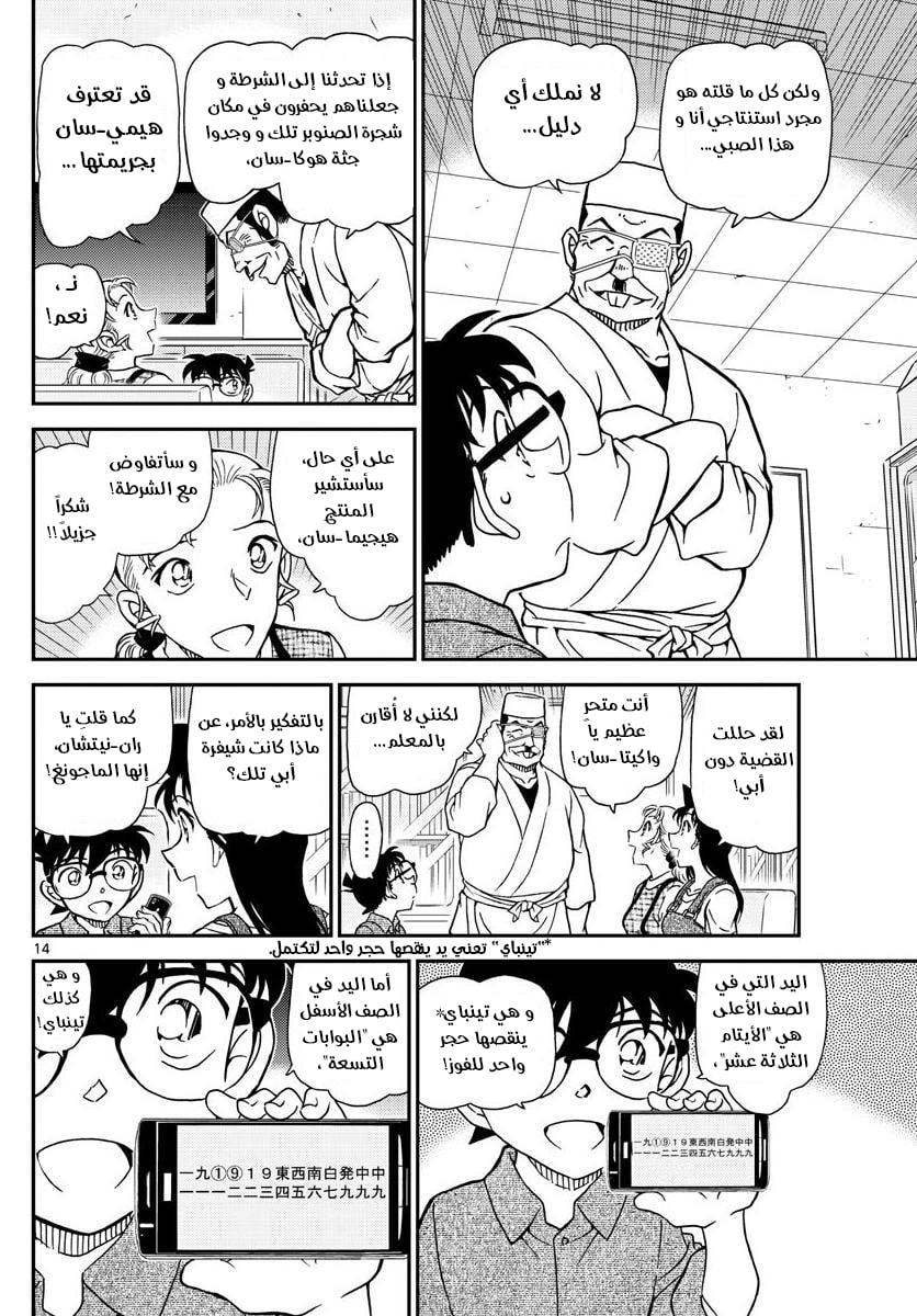 Detective Conan: Chapter 1057 - Page 14
