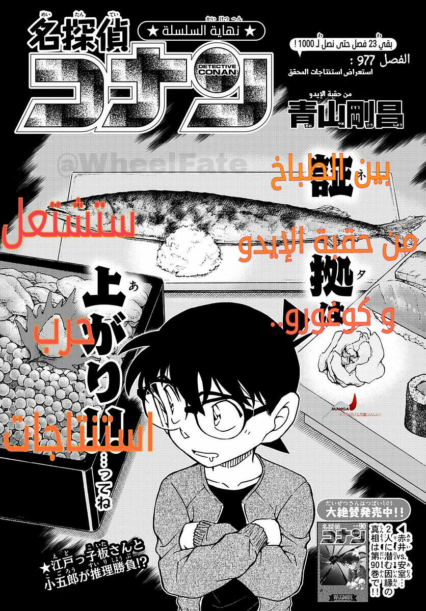 Detective Conan: Chapter 977 - Page 1