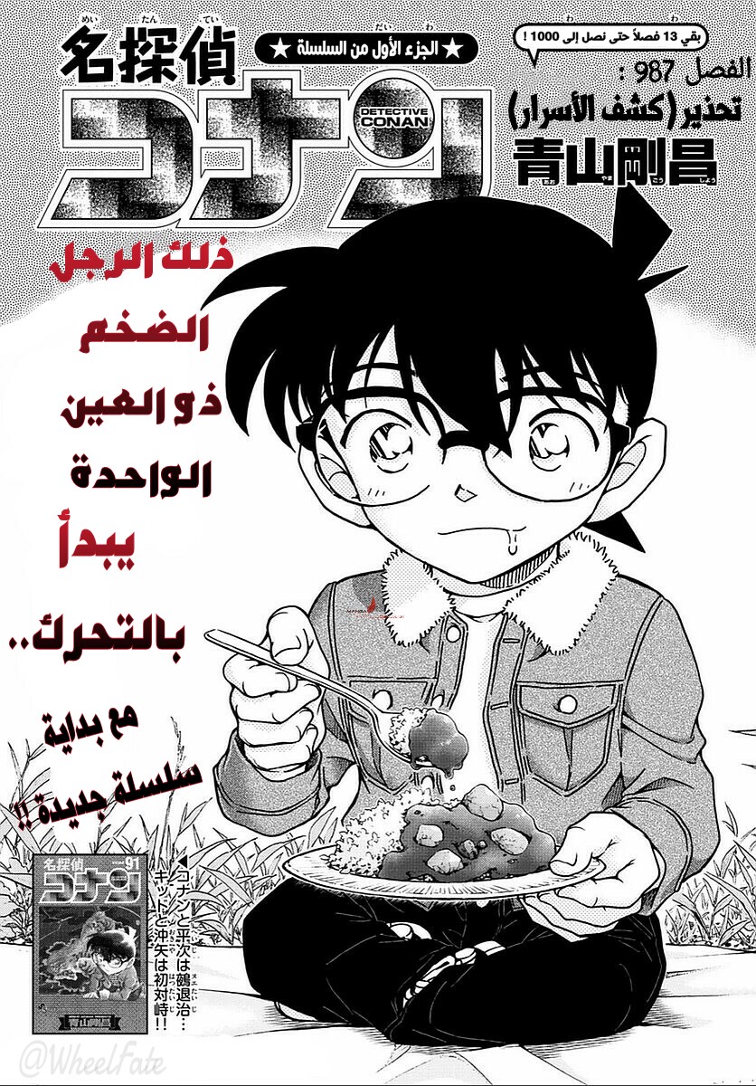 Detective Conan: Chapter 987 - Page 1