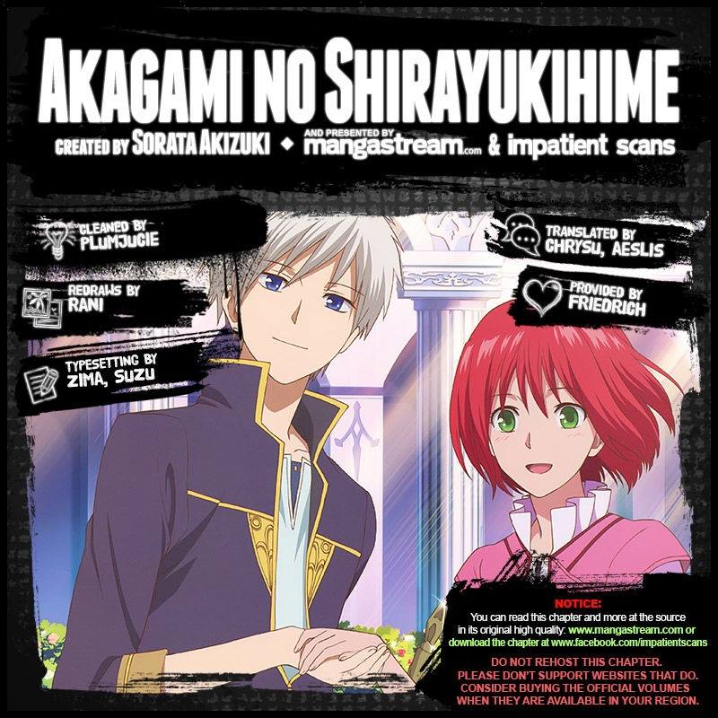 Akagami no Shirayukihime: Chapter 104 - Page 32