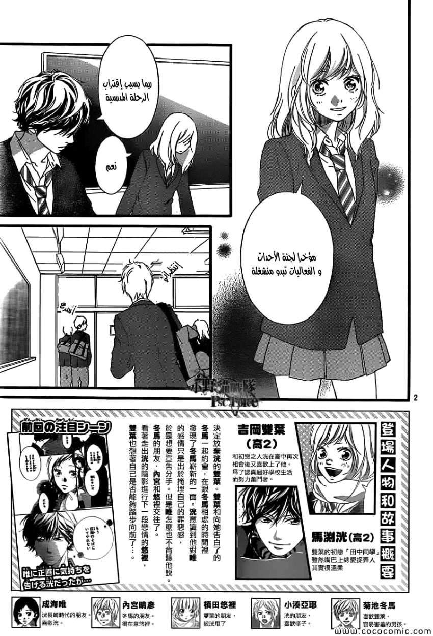 Ao Haru Ride: Chapter 33 - Page 2