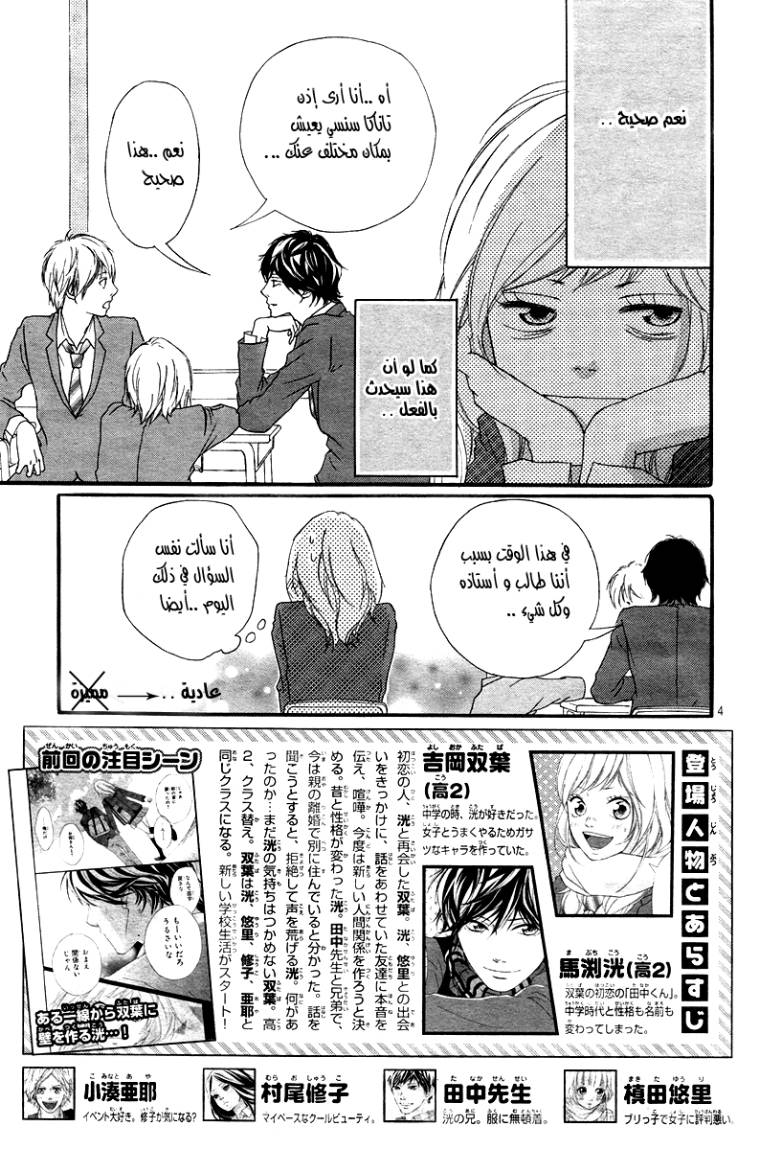 Ao Haru Ride: Chapter 4 - Page 4