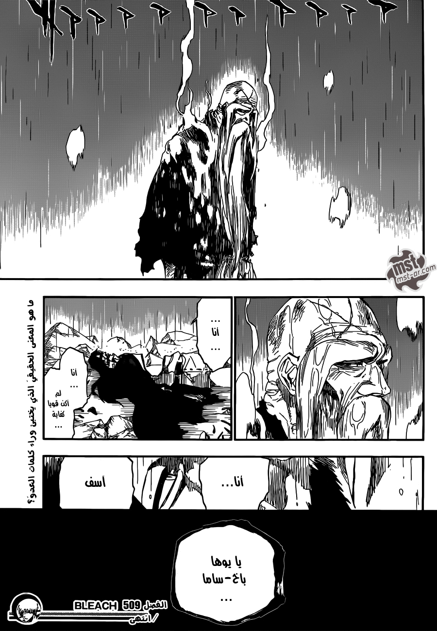 Bleach: Chapter 509 - Page 16