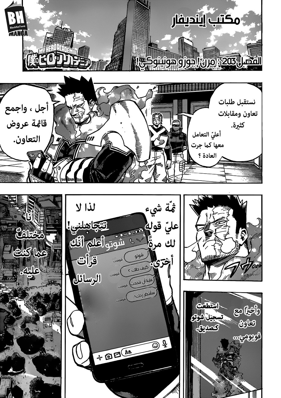 Boku no Hero Academia: Chapter 203 - Page 2