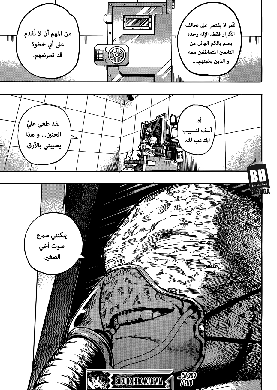 Boku no Hero Academia: Chapter 209 - Page 16