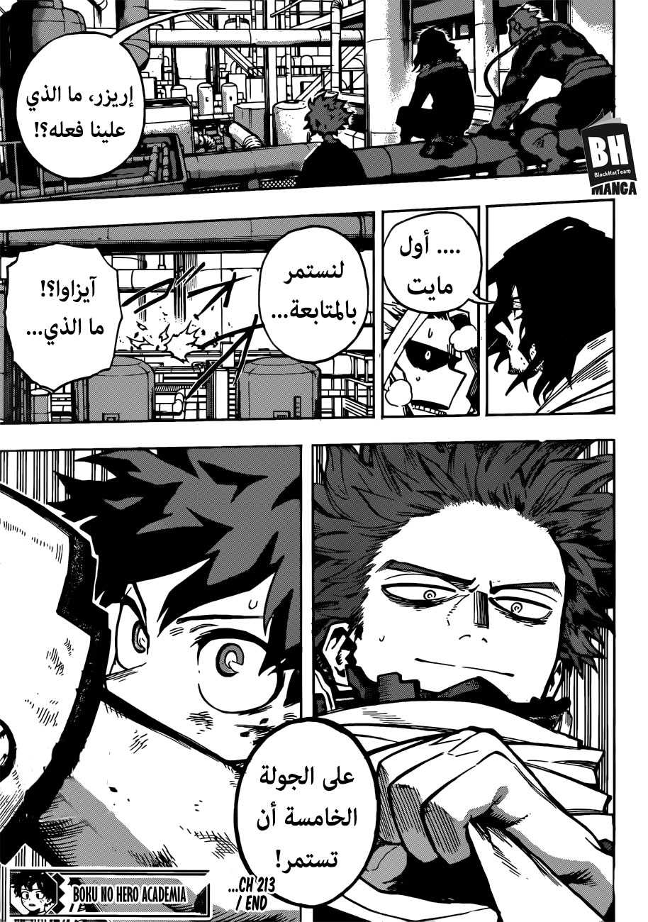 Boku no Hero Academia: Chapter 213 - Page 14