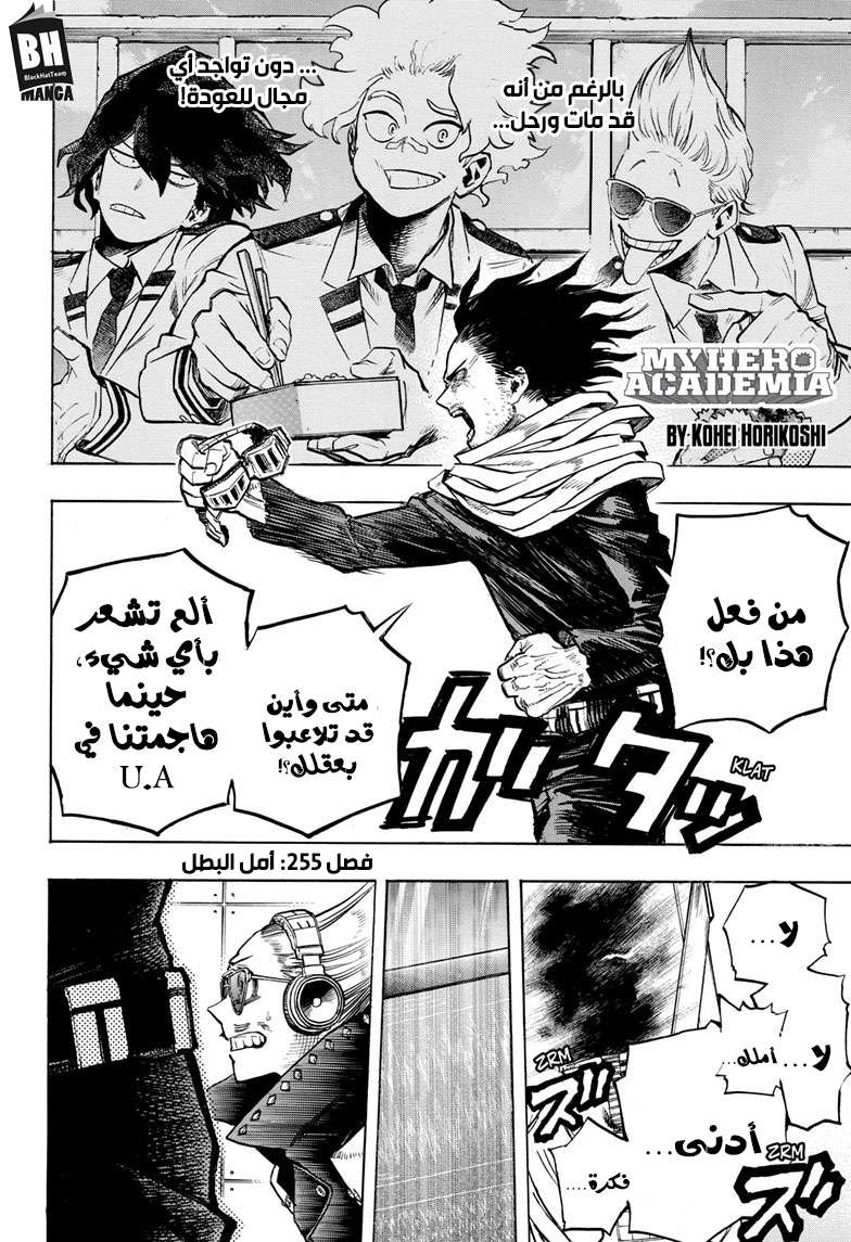 Boku no Hero Academia: Chapter 255 - Page 3