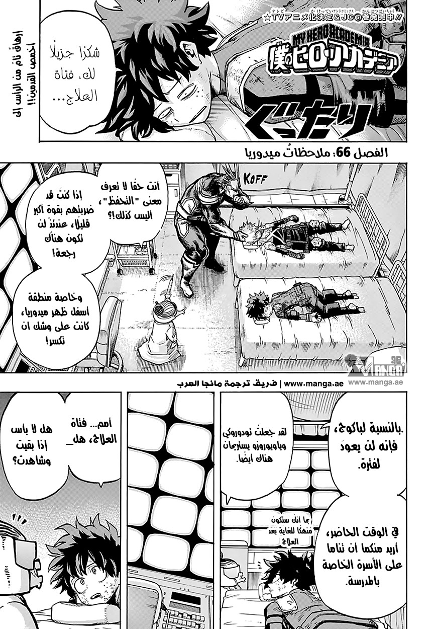 Boku no Hero Academia: Chapter 66 - Page 3