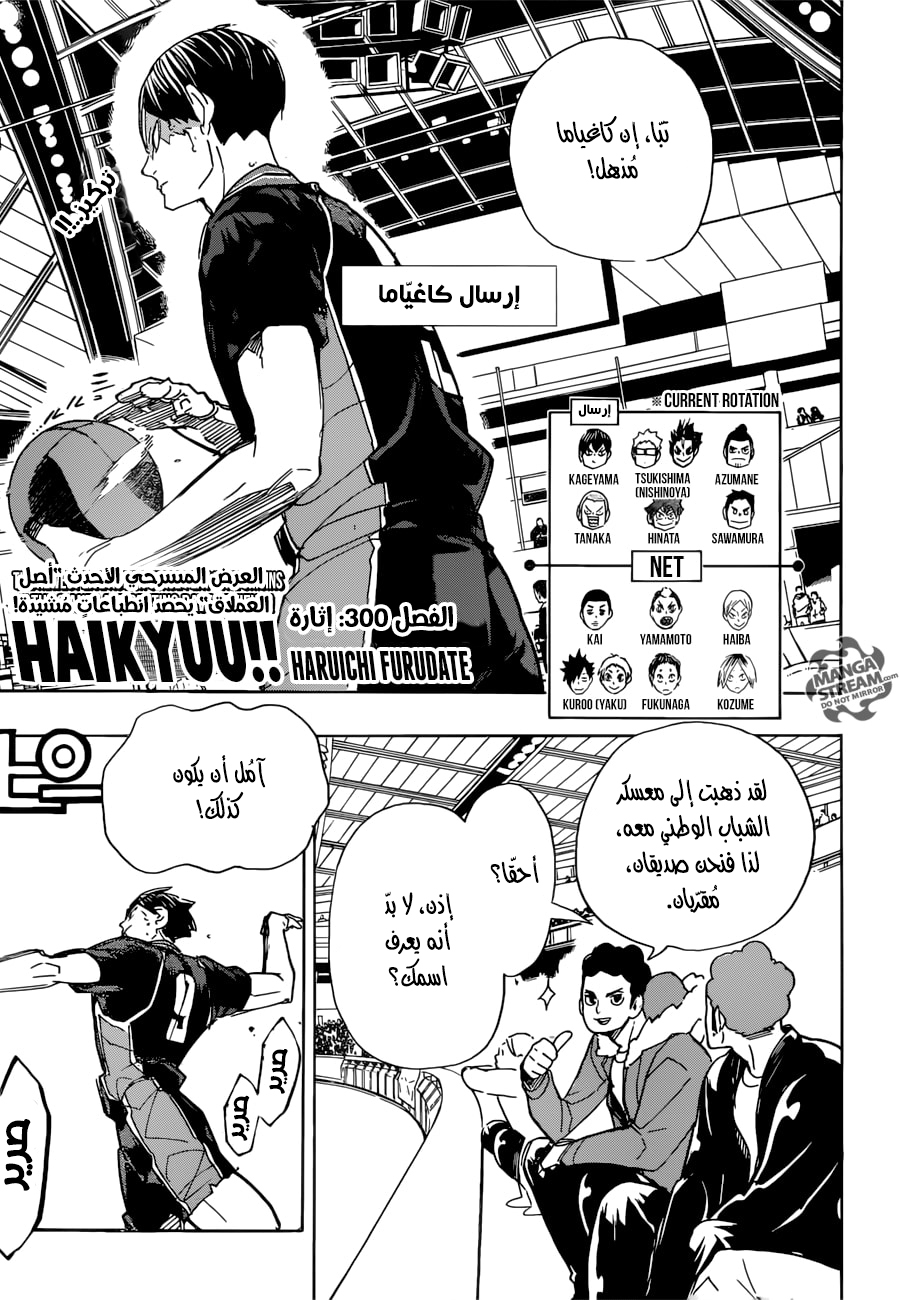 Haikyuu!!: Chapter 300 - Page 1