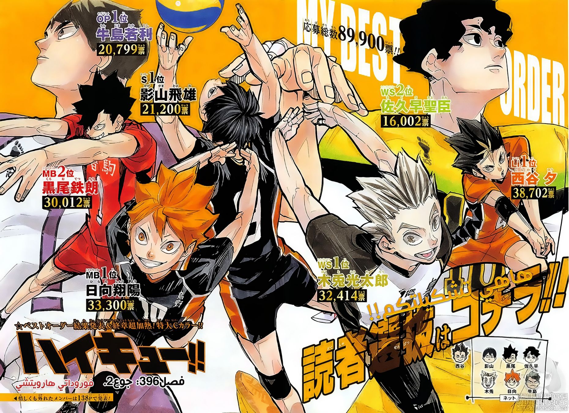 Haikyuu!!: Chapter 396 - Page 2