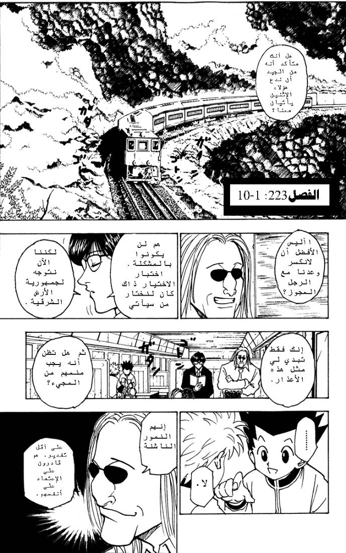 Hunter x Hunter: Chapter 223 - Page 1