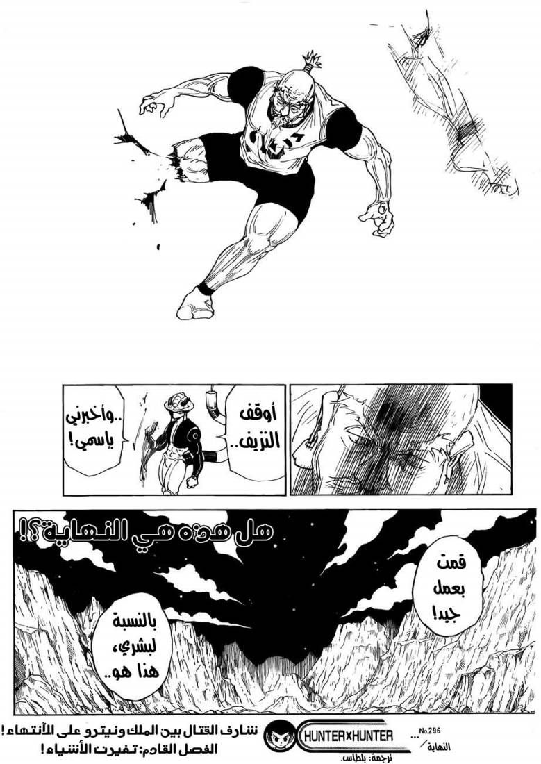 Hunter x Hunter: Chapter 296 - Page 19