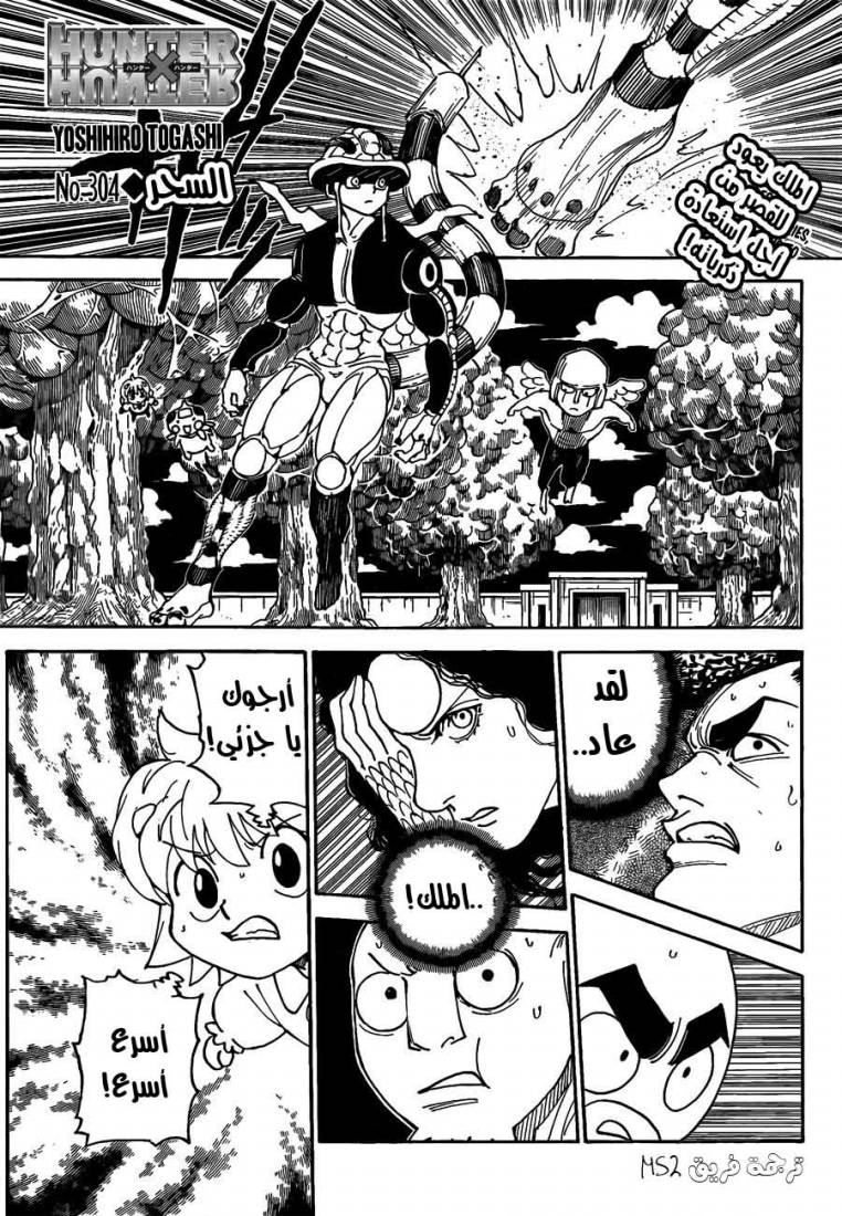 Hunter x Hunter: Chapter 304 - Page 1