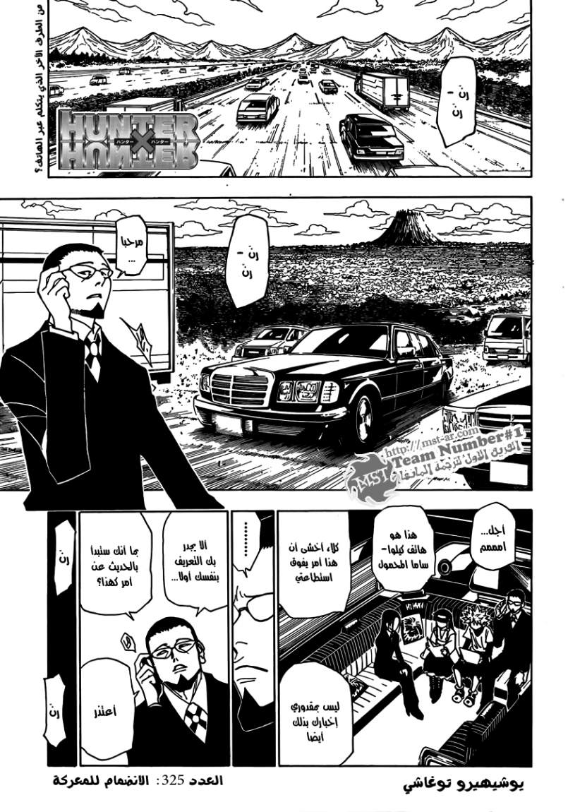 Hunter x Hunter: Chapter 325 - Page 2