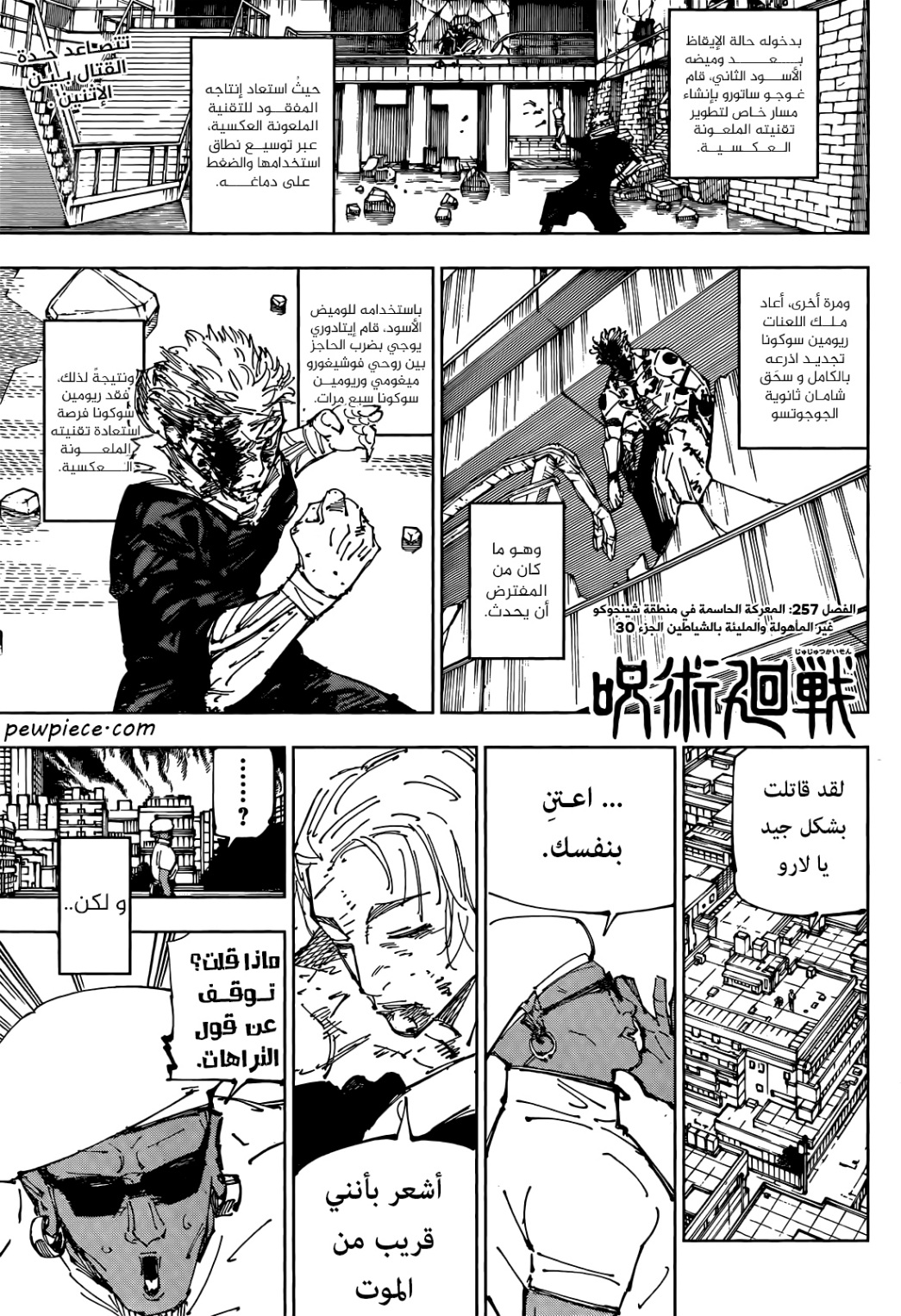 Jujutsu Kaisen: Chapter 258 - Page 2