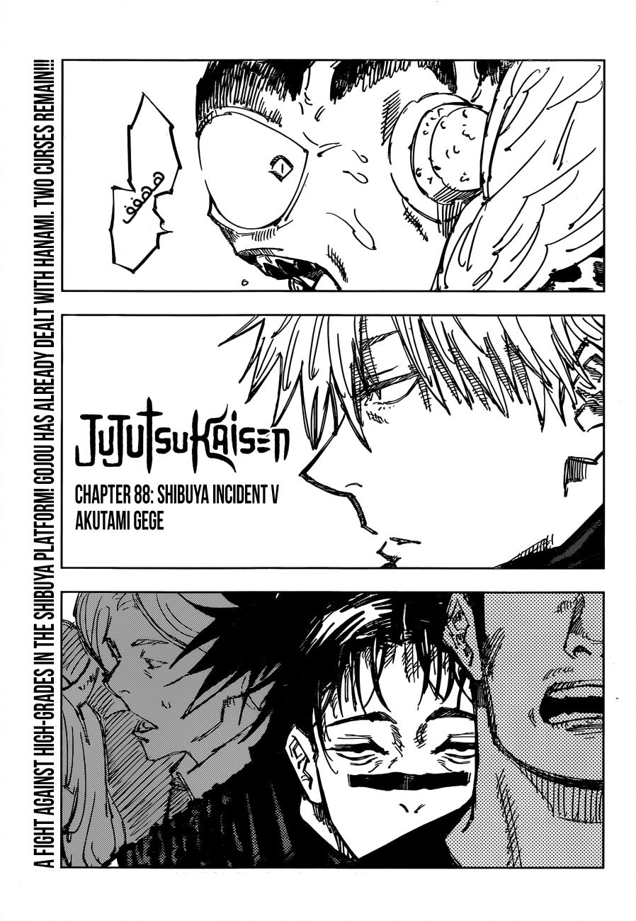 Jujutsu Kaisen: Chapter 88 - Page 1