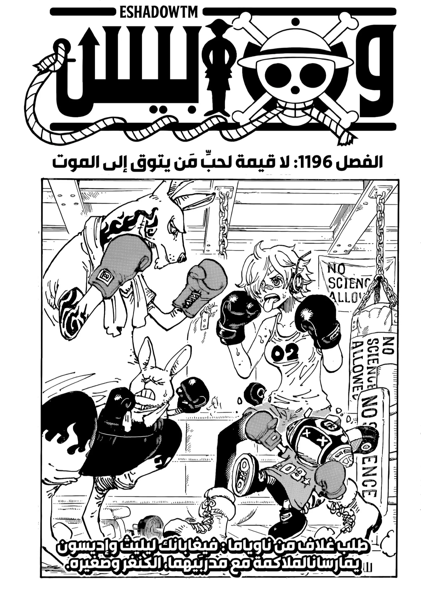 One Piece: Chapter 1196 - Page 1