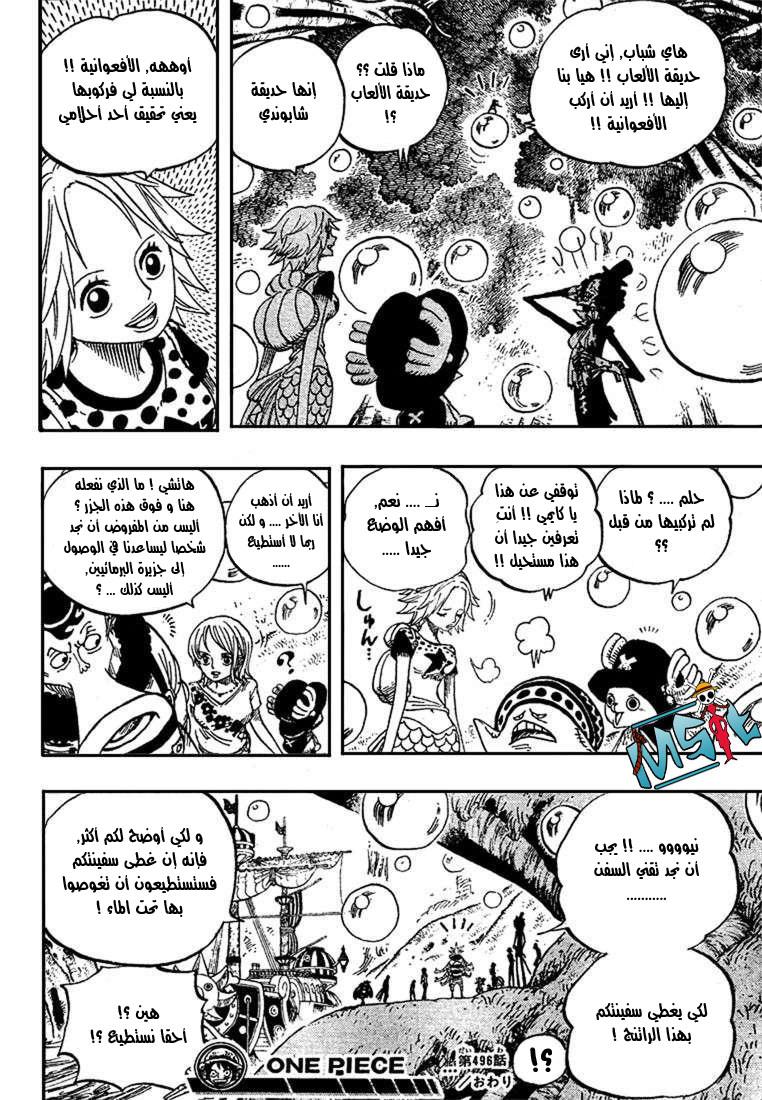 One Piece: Chapter 496 - Page 18