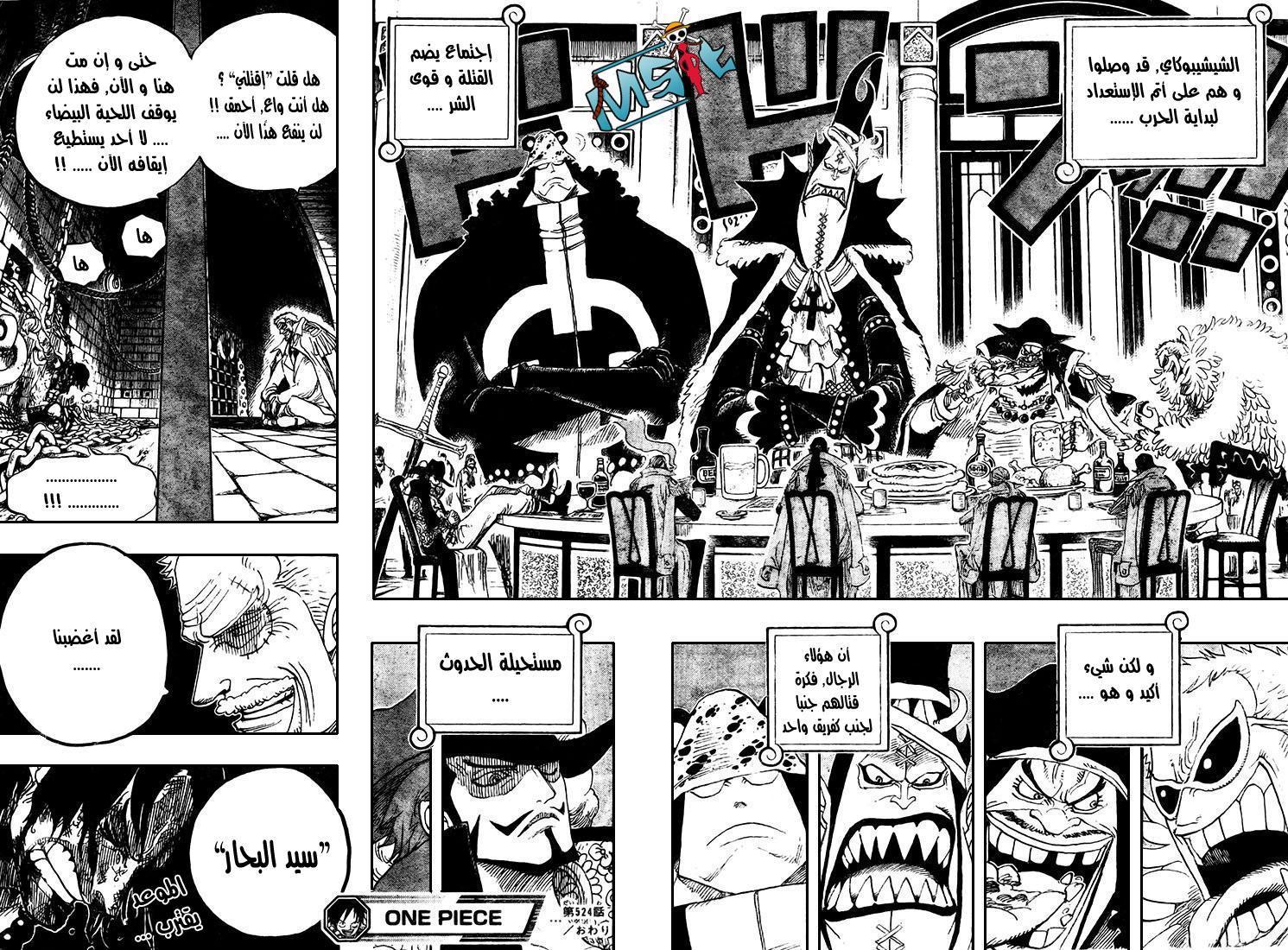 One Piece: Chapter 524 - Page 19