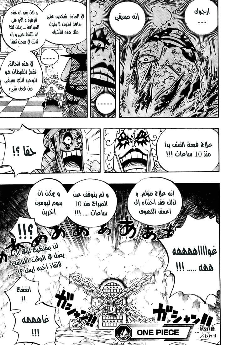 One Piece: Chapter 537 - Page 17