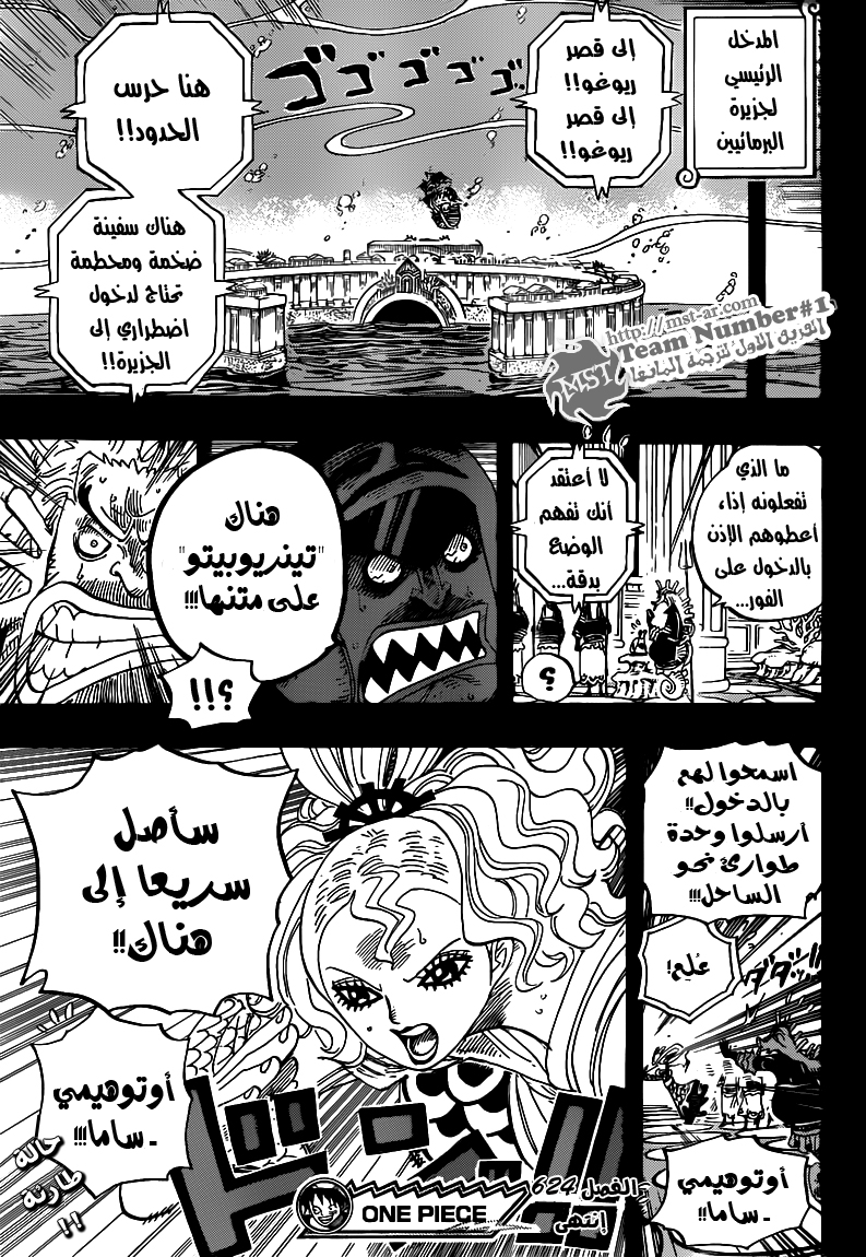 One Piece: Chapter 624 - Page 18
