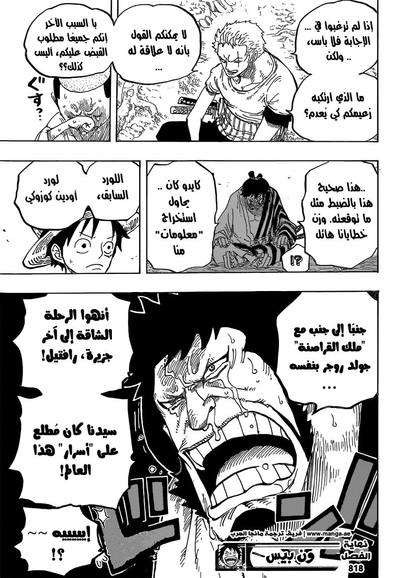 One Piece: Chapter 818 - Page 17