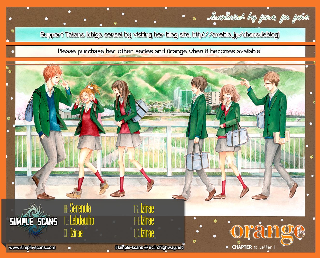 Orange: Chapter 1 - Page 2